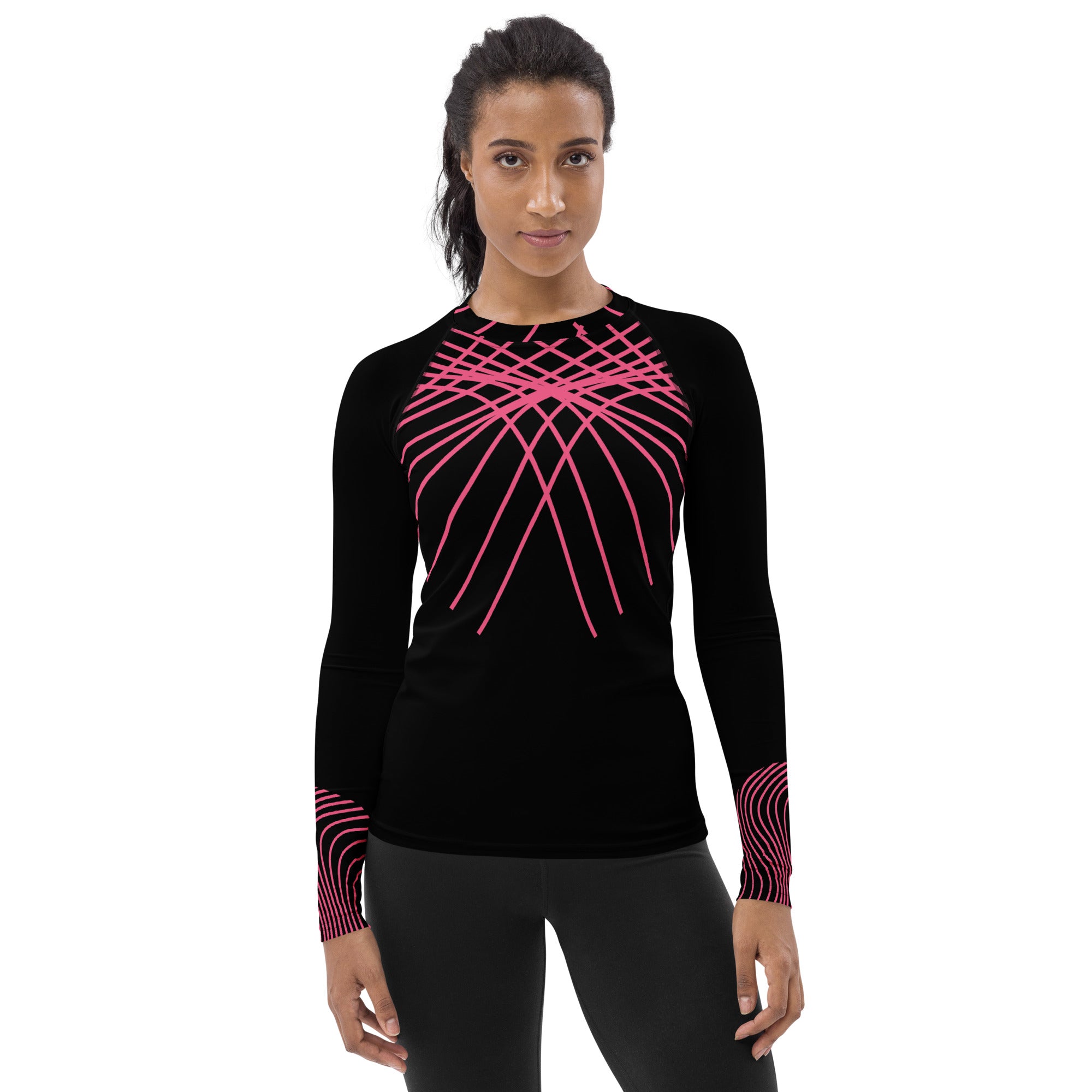 long-sleeved-top-gym-yoga-fitness-running-dance-top-black-viva-magenta-rash-guard-ripplefx-wickedyo3